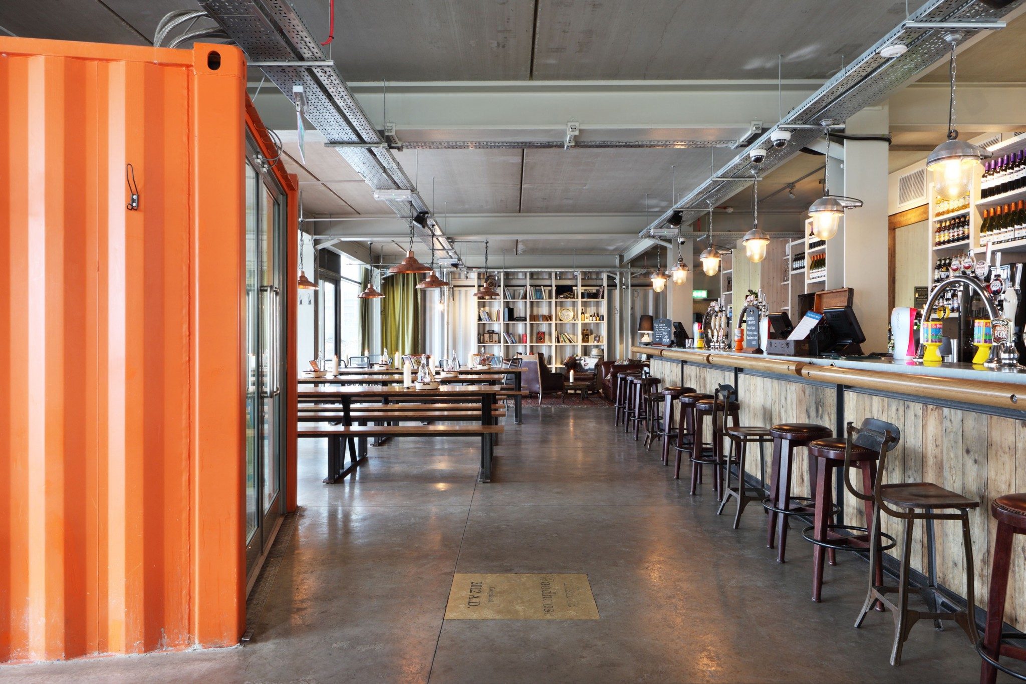 mackenzie wheeler are award winning new build pub and shipping container architects in shoreditch london