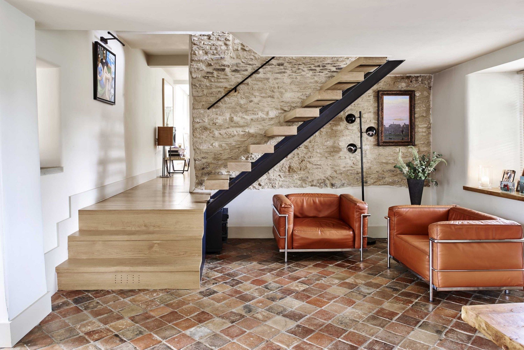 mackenzie wheeler are listed building residential architects based in shoreditch london specializing in oak frame houses and open tread stairs